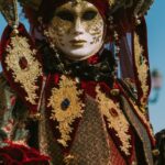 Maschera decorata di Carnevale